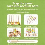 Montessori Cylinder Set – Wooden Geometric Shape Learning Toy, suitable for early childhood education