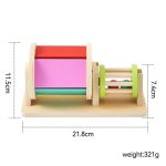Montessori Fabric Drum – Sensory Touch & Texture Learning Toy