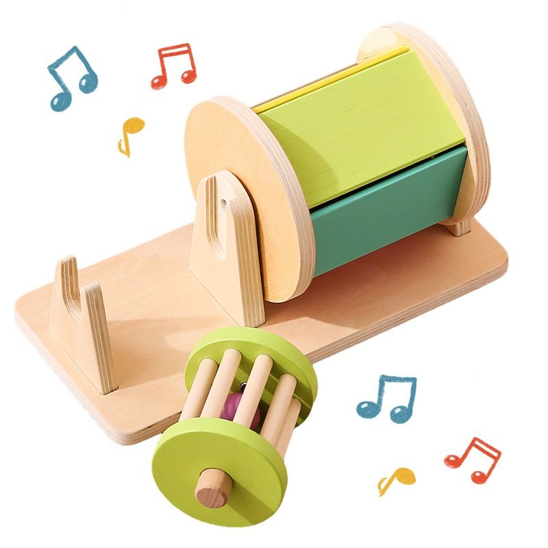 Montessori Fabric Drum Toys