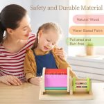 Montessori Fabric Drum – Sensory Touch & Texture Learning Toy