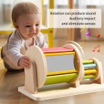 Montessori Fabric Drum – Sensory Touch & Texture Learning Toy