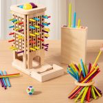 Montessori Rod Set - Wooden Length Comparison Learning Toy