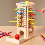 Montessori Rod Set - Wooden Length Comparison Learning Toy