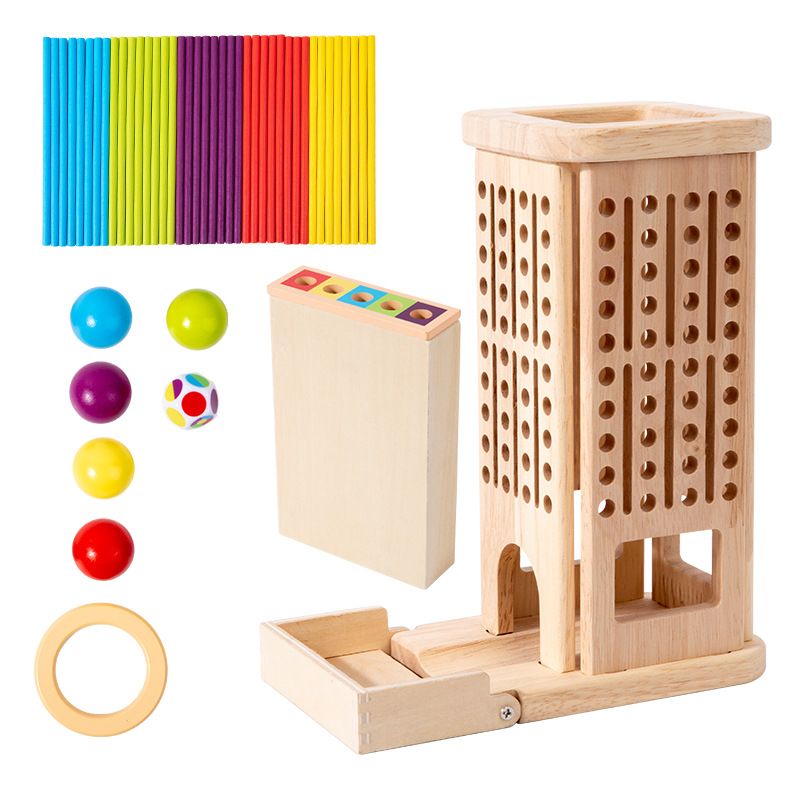 Montessori Rod Set - Wooden Length Comparison Learning Toy Montessori Rod Set - Wooden Length Comparison Learning Toy