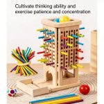 Montessori Rod Set - Wooden Length Comparison Learning Toy